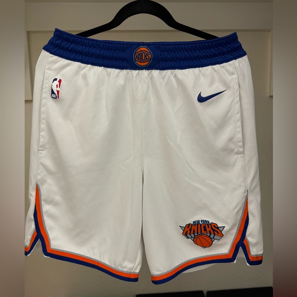 New York Knicks Icon Edition Nike NBA Swingman Shorts